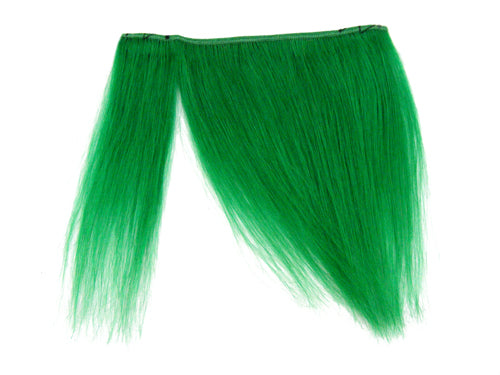 Clip-In Fringe - 8" Human Hair - Apple Green