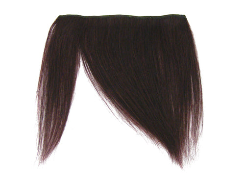 Clip-In Fringe - 8" Human Hair - #99J Black Burgundy