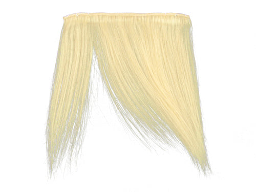 Clip-In Fringe - 8" Human Hair - #613 Bleach Blonde