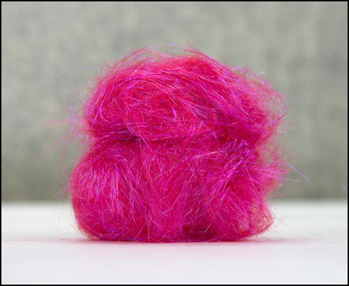 Angelina Fibre - Heat Bondable - Raspberry Sparkle (10g)