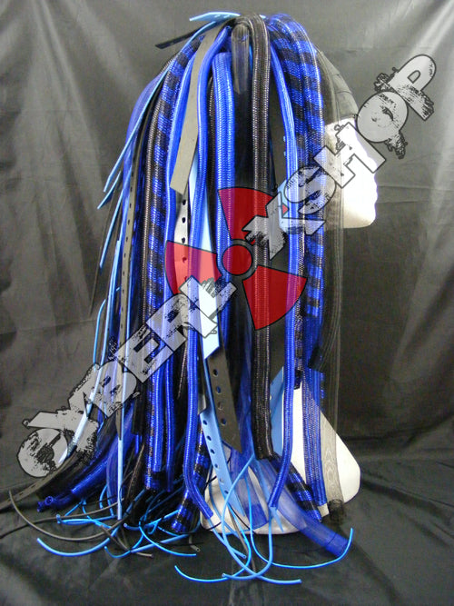 Blue Predator Cyberlox Wig