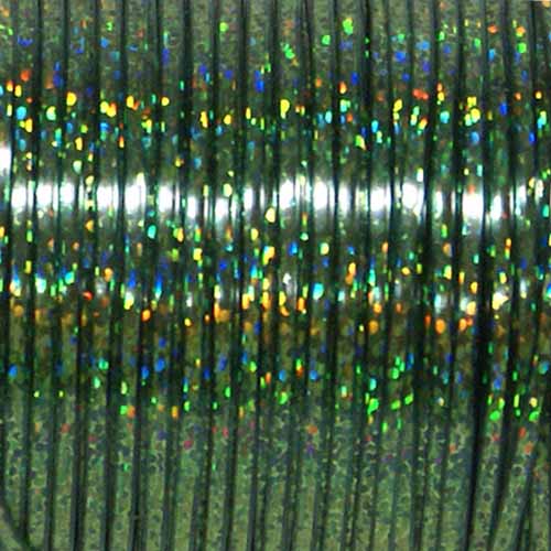 Britelace - 50 Yard Spool - Green Holographic