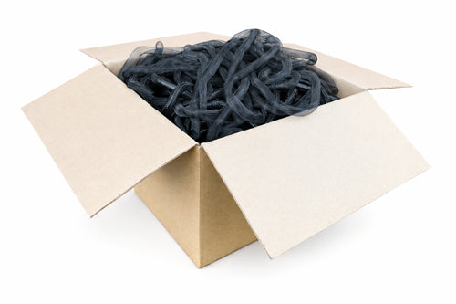 Tubular Crin – Black Bulk Offcuts Box (Factory Seconds)
