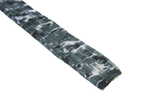 Clip-In Extensions - Black Camo 12" (pack of 2)