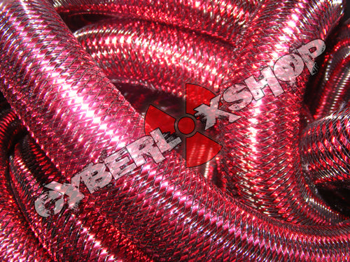 Tubular Crin - Large - Deep Rose Metallic (5 yds)