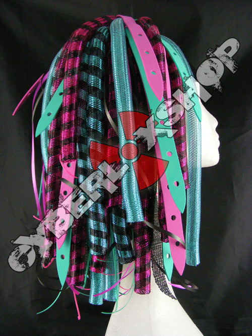 DuoWeb - Pink / Aqua Cyberlox