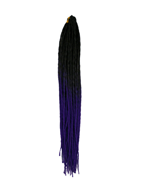 Elysee Star Dreads - #1 Black / Dark Purple Transitional