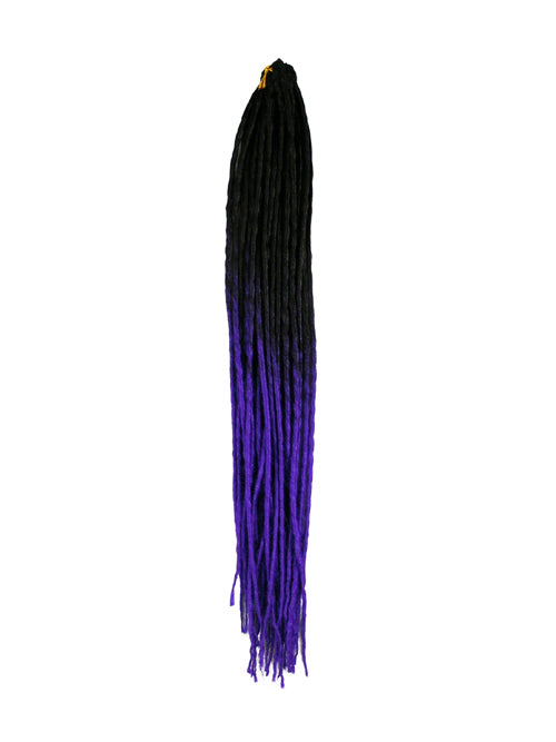 Elysee Star Dreads - #1 Black / Dark Purple Transitional