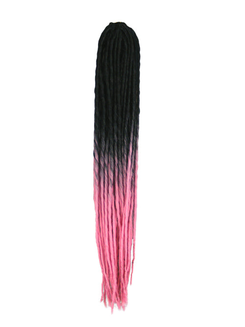Elysee Star Dreads - #1 Black / Peach Transitional