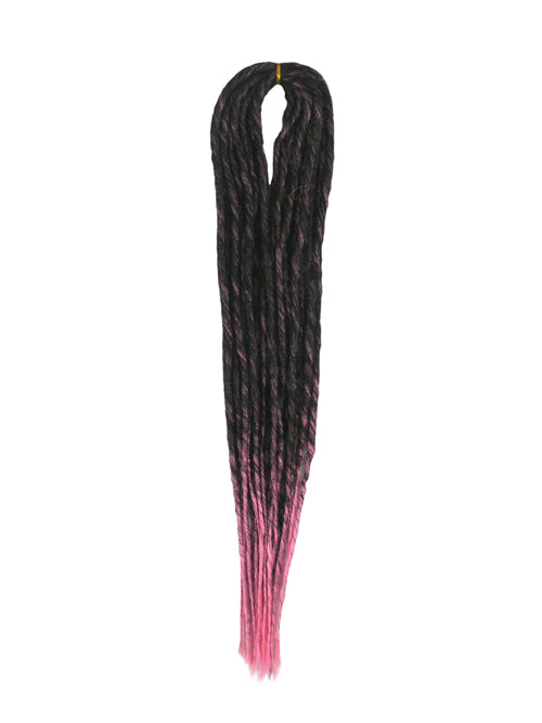 Elysee Star Dreads - #1 Black / Pink Transitional