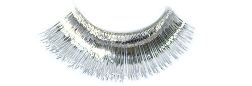 Stargazer False Eyelashes #12 (Silver Foil)