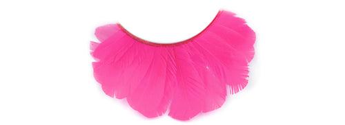 Stargazer False Eyelashes #46 (Bright Pink Feathers)