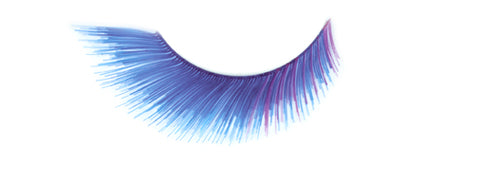 Stargazer False Eyelashes #50 (Blue with Purple Accents)
