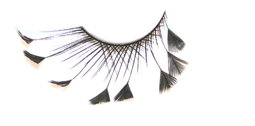 Stargazer False Eyelashes #60 (Black Angled Feathers)