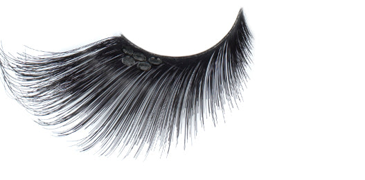 Stargazer False Eyelashes #63 (Extra Long Black with Diamonds)