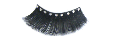 Stargazer False Eyelashes #70 (Extra Thick Black with Diamontes)