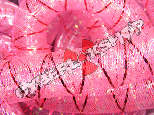 Tubular Crin - Large - Fuchsia Non-Metallic with Thread (5 yds)