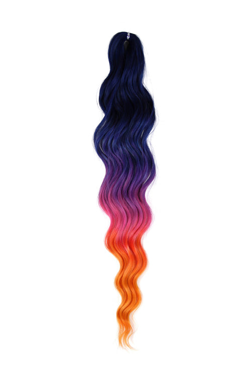 Anna Wave Braiding Hair - Glitch Afterglow