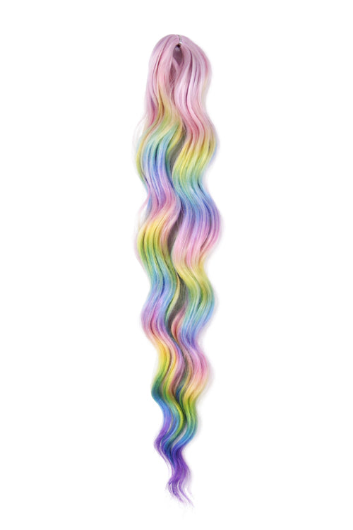 Anna Wave Braiding Hair - Glitch Iridessa