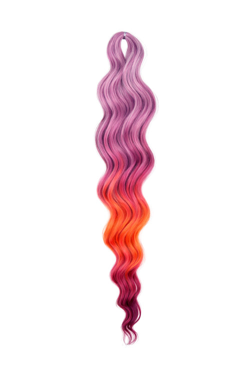 Anna Wave Braiding Hair - Glitch Phoenix Rising