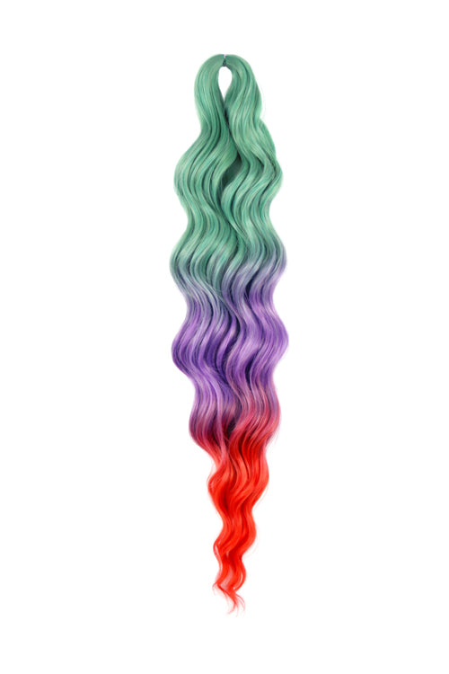 Anna Wave Braiding Hair - Glitch Sea Witch