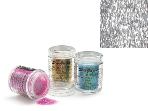 Stargazer Glitter Shaker - Silver