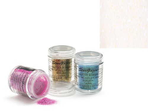 Stargazer Glitter Shaker - White