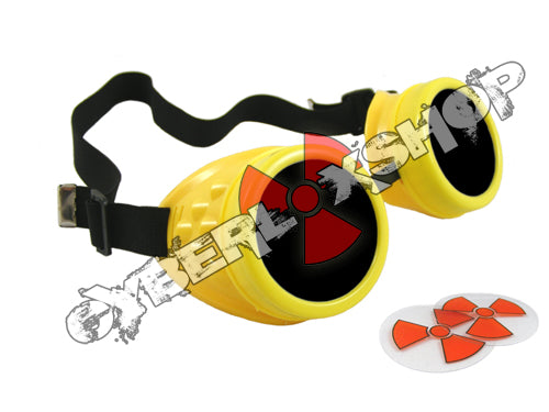 Cyber Goggles - Banana Yellow - Includes FREE Lense Design Inserts!