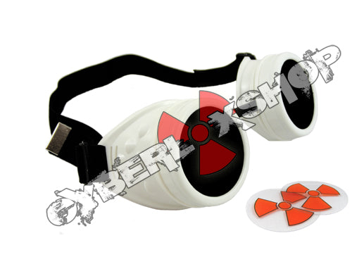 Cyber Goggles - Ice White - Includes FREE Lense Design Inserts!