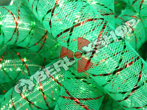 Tubular Crin - Large - Green Non-Metallic with Thread (5 yds)