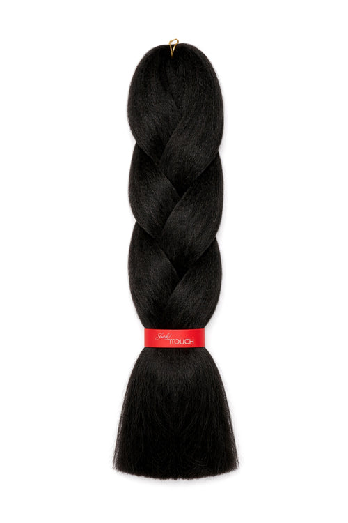 LA Trend Kanekalon Jumbo Braid - #1B Off Black