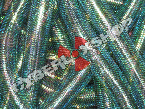 Tubular Crin - Large - Petrol Metallic (5 yds)