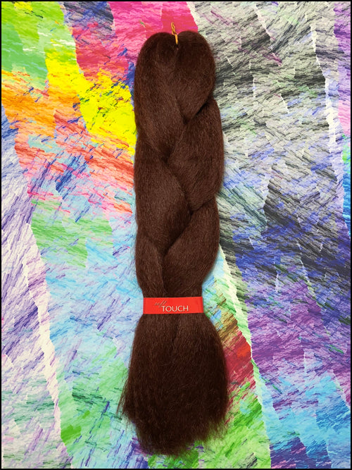 LA Trend Kanekalon Jumbo Braid - #35 Deep Reddish Brown
