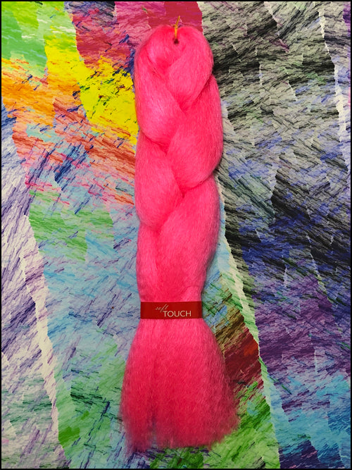 LA Trend Kanekalon Jumbo Braid - #R625 Fuchsia Pink