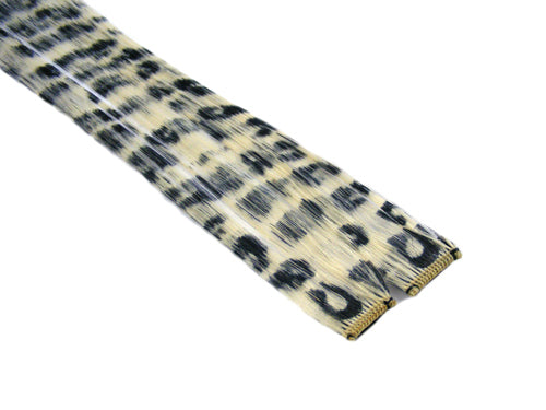 Clip-In Extensions - Blonde / Black Leopard 12" (pack of 2)