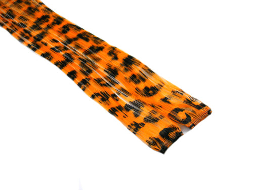 Clip-In Extensions - Orange / Black Leopard 12" (pack of 2)