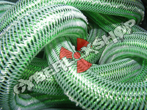 Tubular Crin - Large - Lime Metallic (5 yds)
