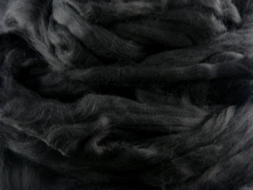 Merino Wool Black Offcuts Bag (150g)