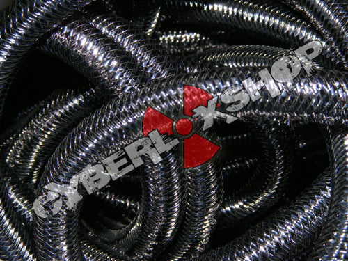 Tubular Crin - Mini - Black Metallic (5 yds)