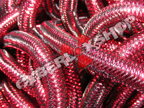 Tubular Crin - Mini - Deep Rose Metallic (5 yds)