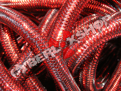 Tubular Crin - Mini - Red Metallic (5 yds)