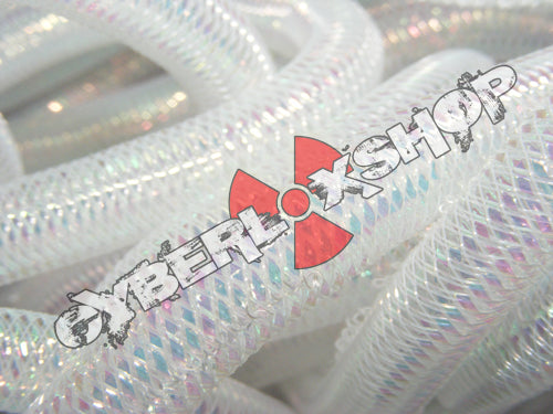 Tubular Crin - Mini - White Opalescent (5 yds)