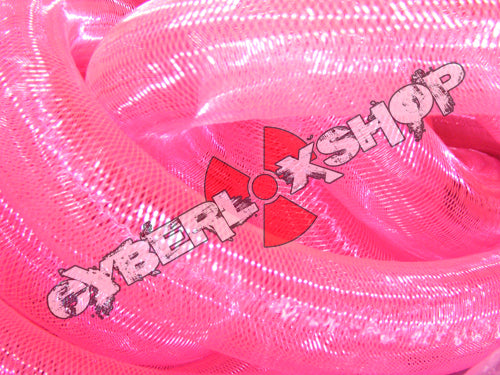 Tubular Crin - Large - Neon Fuchsia (5 yds)