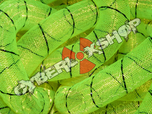 Tubular Crin - Large - Neon Yellow with Black Thread (5 yds)
