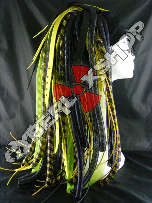 Neon YellowWeb Hybrid Cyberlox Wig