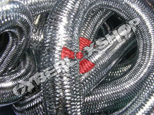 Tubular Crin - Large - Pewter Metallic (5 yds)