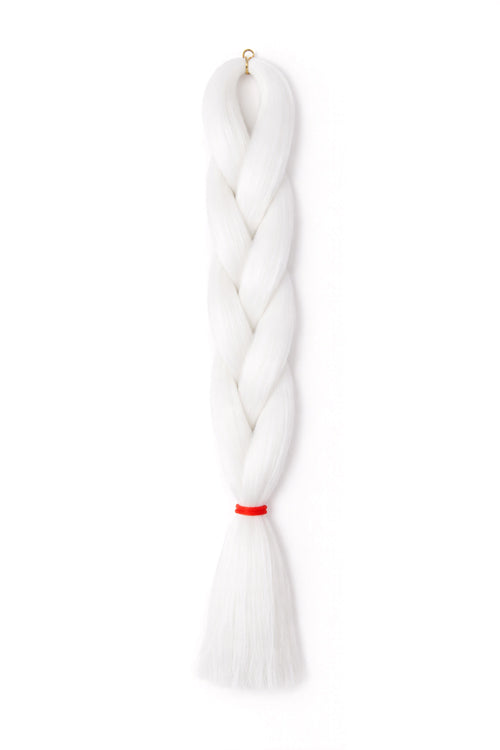Kanekalon Jumbo Braiding Hair - Phantasia Pure White