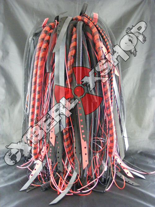 Red Predator Cyberlox Wig