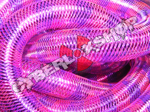 Tubular Crin - Large - Purple Fuchsia Stripe (5 yds)