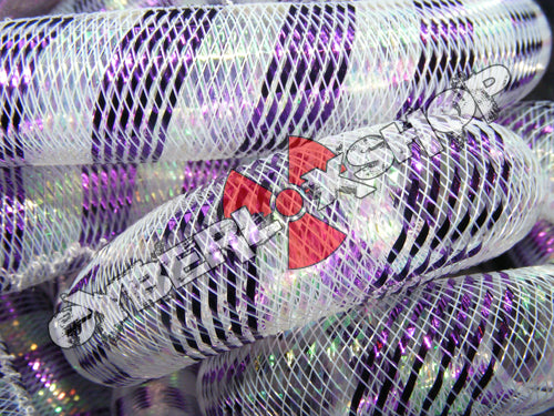 Tubular Crin - Large - Purple Opal Stripe (5 yds)
